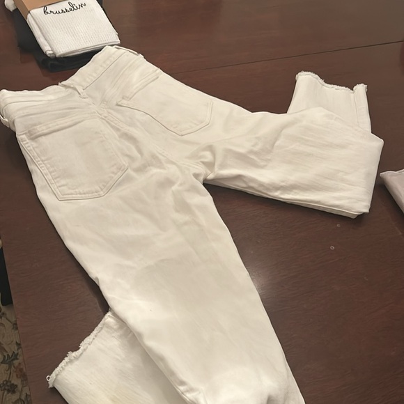 White J Crew stretchy jeans - Picture 3 of 5